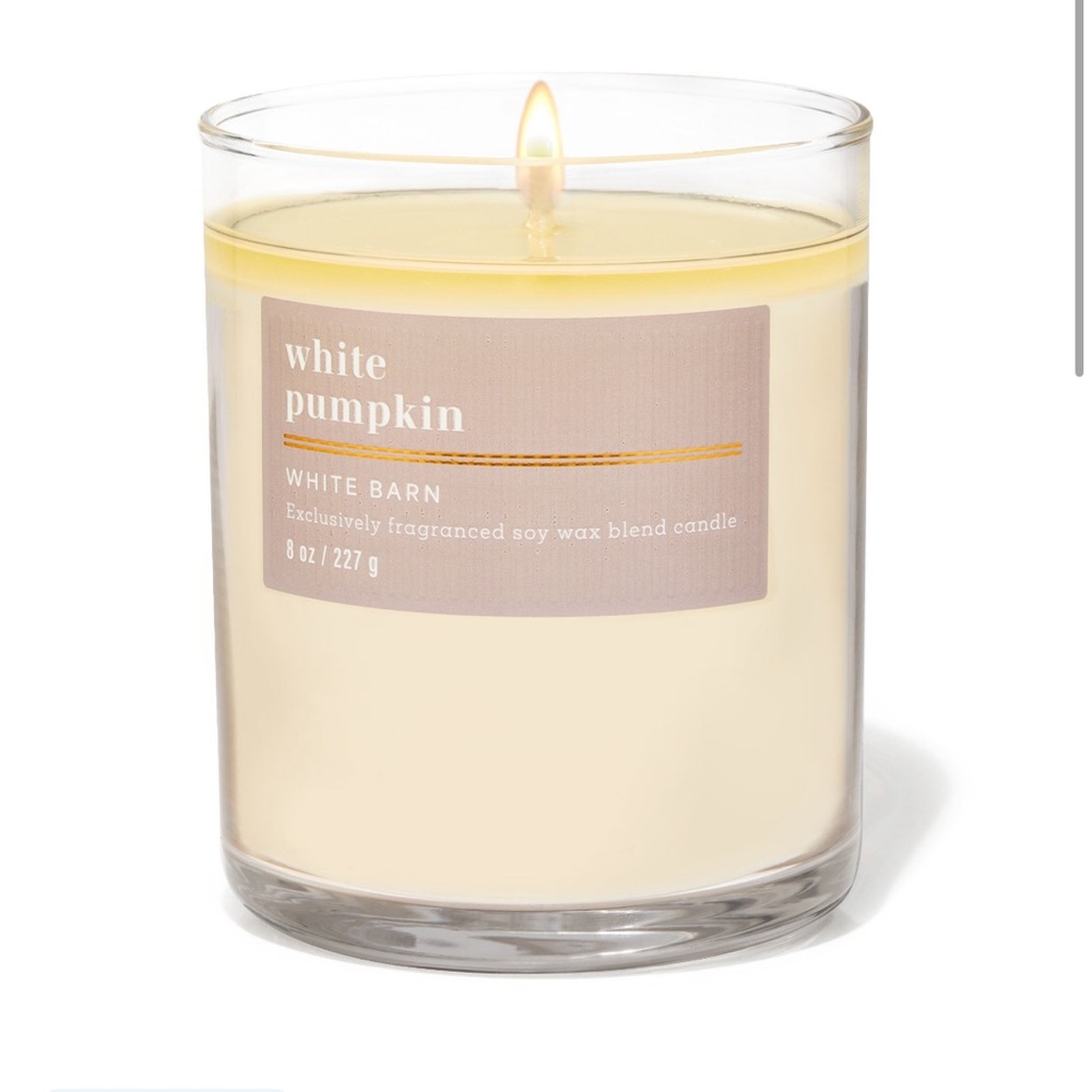White Barn Cream White Pumpkin Candle